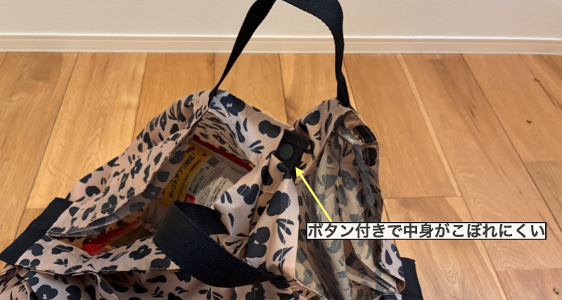 シュパットMの袋口ボタン