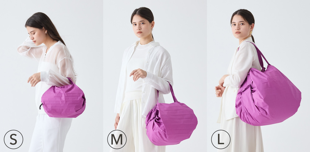 シュパットS・M・Lサイズの容量比較